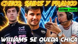Thumbnail: CHECO Y COLAPINTO NO QUERÍAN WILLIAMS, OFERTÓN POR SAINZ EN 2027 Y AUDI ENTREABRE LA PUERTA EN 2028