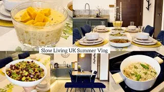 Thumbnail: Slow Living Peaceful UK Daily Routine | Home Cooking & Cleaning |￼￼ Chicken Pulao |￼Crockery Review