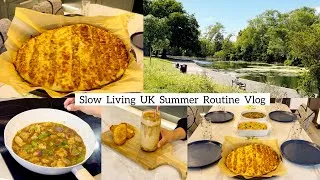 Thumbnail: ￼Slow Living Natural Summer Routine in UK | Pizza Kebab & Easy Home Cooking | Fohere Ice Maker 🧊