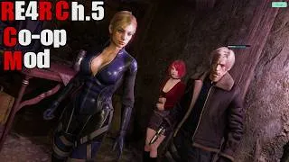 Thumbnail: Resident Evil 4 Remake Online Co-Op Mod! Full Chapter 5 Gameplay