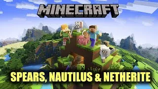 Thumbnail: Spears Nautilus & Netherite | Minecraft | Episode 7
