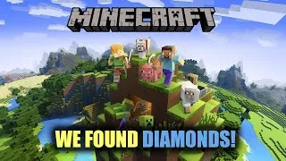 Thumbnail: We Finally Found Diamonds! | Minecraft | Episode 4