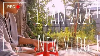 Thumbnail: 1Jan 2026 First Vlog🌾||Happy day with family🌸||cooking||chatting||eating🪾