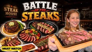 Thumbnail: BEST STEAKS in Manila | From WAGYU OLYMPICS Winner to The Most EXPENSIVE Steak to UNLI Picanhas
