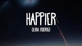 Thumbnail: Olivia Rodrigo - happier (Lyrics)