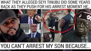 Thumbnail: 😱"SEYI! YOU ARE CORRUPT AS YOUR FATHER.."FRANK" WHAT INTERPOL DID TO TINUBU SON MOMENT HE..
