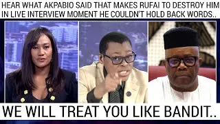 Thumbnail: 😱"AKABIO SIR! HAVE YOU NOT EATEN THE COUNTRY DRY.." HEAR WHAT RUFAI SAID TO AKPABIO IN LIVE INTERVIE
