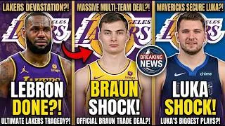 Thumbnail: Lakers make shocking christian braun move to build around luka doncic