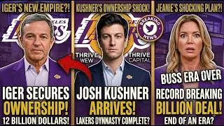 Thumbnail: bob iger and josh kushner secure lakers ownership in a record breaking billion dollar deal