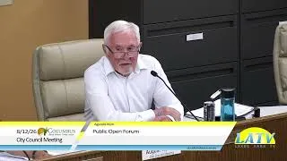 Thumbnail: Columbus City Council Meeting August 12th, 2026