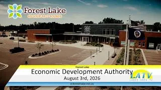 Thumbnail: Forest Lake EDA August 3rd, 2026