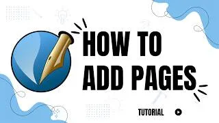 Thumbnail: How to add pages in Scribus