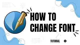Thumbnail: How to change font in scribus