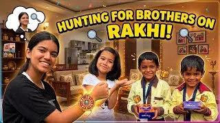 Thumbnail: Hunting for Brothers on RAKHI 😍 | Laksha Joshi