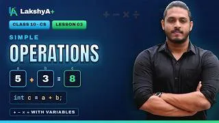 Thumbnail: Video - 3 : Simple operations using Variables