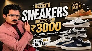 Thumbnail: Top 5 Sneakers Under ₹3000 (Nike, Puma, Red Tape) 👟