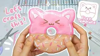 Thumbnail: Wait... This is Made of Paper?! | DIY Kawaii Donut Paper Squishy Tutorial