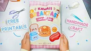Thumbnail: DIY Breakfast Paper Craft Blind Bag | Free Templates & Tutorial