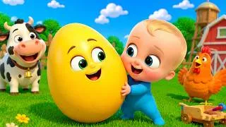 Thumbnail: Humpty Dumpty on the farm song +Songs | Kids Songs & Nursery Rhymes & cartoon