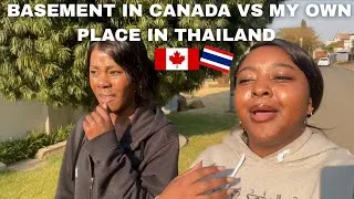 Thumbnail: Living Alone in Thailand vs Sharing a Basement in Canada… Same Price 😭🇨🇦🇹🇭