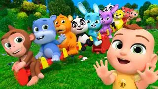 Thumbnail: Count to 10 with Pandas and Friends! + More Lalafun Nursery Rhymes & Kids Songs