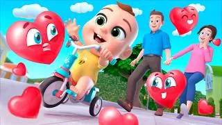 Thumbnail: I Love You in the Morning ☀️ Skidamarink Family Rhyme | Lalafun Nursery Rhymes & Kids Songs