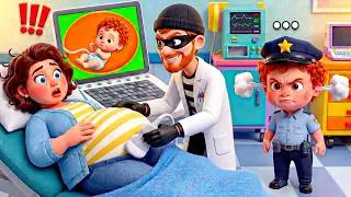 Thumbnail: Don't Take Things from Strangers | Police Safety Song 💕 3D Kids Songs & Nursery Rhymes | Lala Tunes