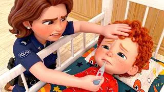 Thumbnail: Baby Has A Cold | Sick Song | Taking Care of Baby 💕 3D Kids Songs & Nursery Rhymes | Lala Tunes