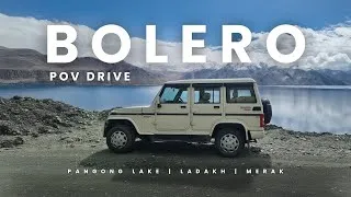 Thumbnail: Driving Mahindra Bolero near Pangong Lake Ladakh | POV Drive | #mahindra #bolero #mahindrabolero