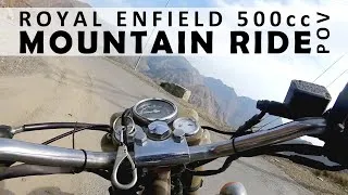 Thumbnail: Royal Enfield 500 cc Desert Storm POV Ride | Himachal | Renuka Ji | Mountains