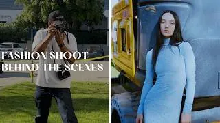 Thumbnail: Behind the Scenes of a Fashion Photoshoot | Photographer Vlog
