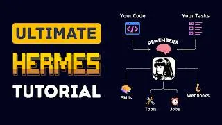 Thumbnail: Finally Found an AI Agent Worth Using | Hermes Agent Full Tutorial