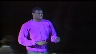 Thumbnail: Rookie David Robinson Wears Purple Sweater (1988)