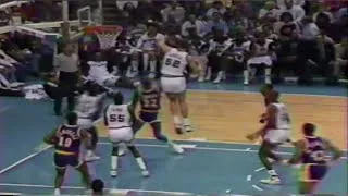 Thumbnail: Mike Smrek Absolutely Devours Layup by Magic Johnson (1988)