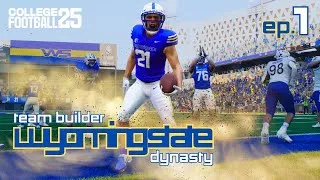 Thumbnail: The Mountain West Isn't Ready For Us! | College Football 25 Team Builder Dynasty | WSU Bison | Ep. 1