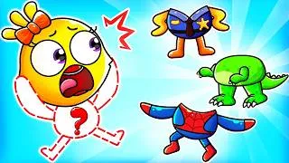 Thumbnail: Let’s Find the Body Parts | Where Is My Body + More Nursery Rhymes & Kids Songs by Lamba Lamby