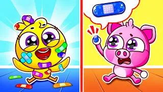 Thumbnail: Boo Boo Song 🩹| Let's Get a Bandage Together + More Nursery Rhymes & Kids Songs by Lamba Lamby