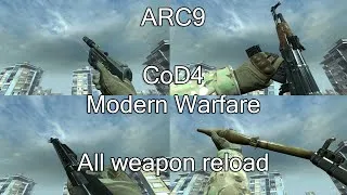 Thumbnail: [ARC9]-CoD4 Modern Warfare All weapon reload