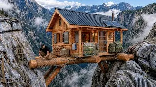 Thumbnail: Survival Alone: Building a High Shelter Between Two Cliffs