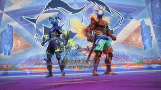 Thumbnail: Red Hot and Deep blue theme "The Mirror" FFXIV Dawntrail OST
