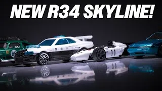 Thumbnail: Hot Wheels 2027 Sneaks: NEW R34 Skyline & 2 Upcoming Supers