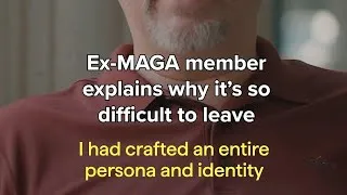 Thumbnail: Ex-MAGA Supporter Explains Why It's So Hard to Leave 😳 #MAGA #Trump #Shorts