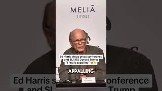 Thumbnail: Ed Harris Says He's “Embarrassed” by Trump 😳 #EdHarris #Trump #Shorts