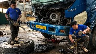Thumbnail: 3 Heavy Truck Repairs in One Day! Clutch Rescue, Kingpin Replacement & Night Tire Rescue