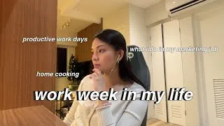 Thumbnail: manila work diaries | what i do in my marketing job, productive work days, home cooking