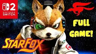 Thumbnail: Star Fox Nintendo Switch 2 | Full Co-op Playthrough Gameplay With P00PYTOAD!