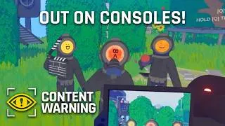 Thumbnail: Content Warning ⚠️ Out now on consoles!