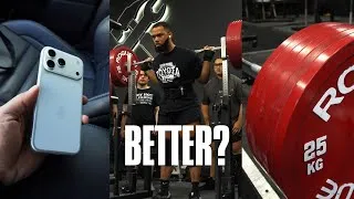 Thumbnail: better than my best lifting | iphone upgrade