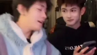 Thumbnail: BL We lay and cuddle on the bed.🤭 Zhang Panhu & Longlong