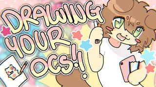 Thumbnail: Drawing your oc’s !! ⭐️ (Pt.1)